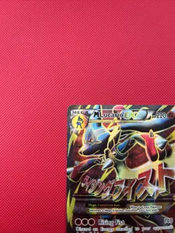 Pokemon TCG M Lucario EX 55a/111 Furious Fists Holo Full Art Ultra Rare Card - Image 5