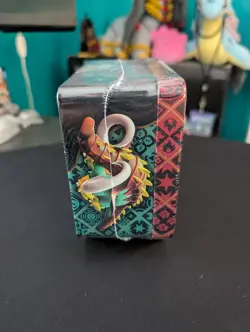 Pokemon TCG: Paldean Fates Shiny Charizard EX Tin Factory Sealed - Image 2