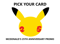 Pokemon McDonald's 25th Anniversary - Pick Your Card Complete Your Set NM - Image 1