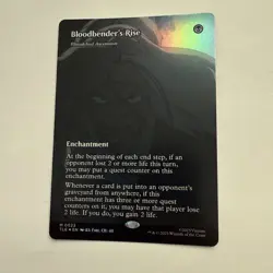 Bloodbender's Rise-Bloodchief Ascension FOIL 23 Avatar TLE MTG Mythic Unplayed - Image 1