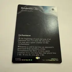 Bloodbender's Rise-Bloodchief Ascension FOIL 23 Avatar TLE MTG Mythic Unplayed - Image 2