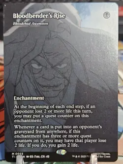 Bloodbender's Rise (Borderless) - 0023 Avatar: The Last Airbender Eternal TLE NM - Image 1