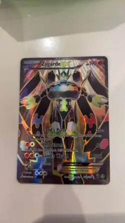 Zygarde EX 54a/124 Fates Collide Alternate Full Art Promo Pokemon Card TCG NM - Image 1