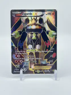 Zygarde EX 54a/124 Pokemon TCG XY Fates Collide Full Art Alternate Promo - Image 1