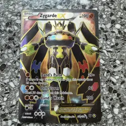 Zygarde Ex 54a/124 Alternate Art Promo Pokemon TCG LP - Image 1