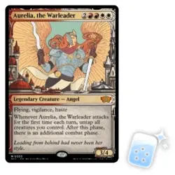 AURELIA, THE WARLEADER March Of The Machine: Multiverse Legends Magic MTG CARD - Image 1