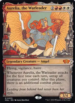 Aurelia, the Warleader M March of the Machine: Multiverse Legends 35 NM - Image 1