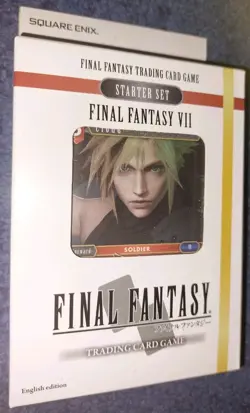 Final Fantasy VII Trading Card Game Cloud vs Sephiroth Starter Set in English - Image 1