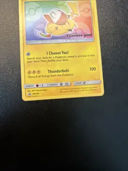 Pokemon TCG Ash's Pikachu SM108 Promo Trading Card - Image 4