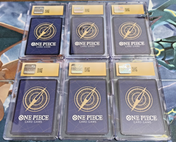 CGC Pristine 10 One Piece Mcdonalds 2025 Promo Card Game Complete Set Japanese - Image 2