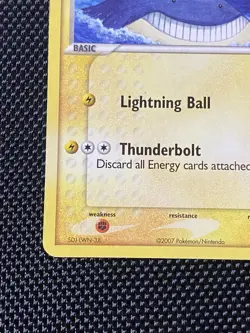 Pokemon TCG Pikachu 12/17 Non Holo POP 5 Series Pokemon Card LP/NM - Image 5