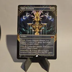Halo Fountain - Foil Extended Art Streets of New Capenna NM MTG - Image 1