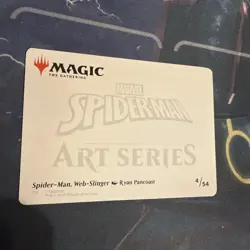 Spider-Man, Web-Slinger #4 GOLD STAMPED ART SERIES Marvel's Spider-Man MTG Magic - Image 3