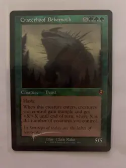 Craterhoof Behemoth (Retro Frame) Innistrad Remastered Foil - Image 1