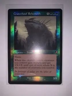 Craterhoof Behemoth (Retro Frame) Innistrad Remastered Foil - Image 2