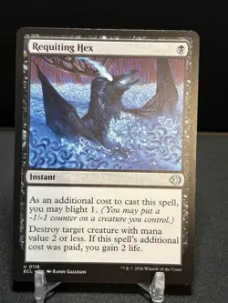 Requiting Hex Lorwyn Eclipsed MTG NM - Image 1