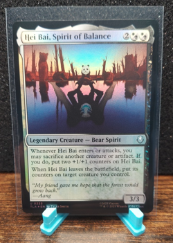 Hei Bai, Spirit of Balance U 0225 MTG Avatar: The Last Airbender Foil - Image 1