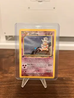 First Edition Slowking 14/111 Neo Genesis Holo Vintage Pokemon NM With SWIRL - Image 1