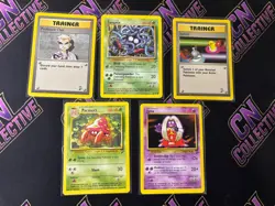 Pokemon WOTC TCG - 5x Card Bundle Base Set 2 All Different - LP-NM - Image 1
