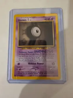 Unown [I] 68/75 Pokemon TCG Neo Discovery Unlimited LP - Image 3