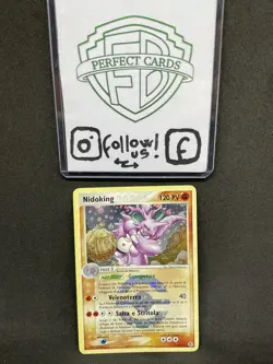 POKEMON EX ROSSOFUOCO E VERDEFOGLIA NIDOKING REVERSE 8/112 NM ITA - Image 1
