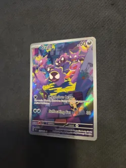 Pokemon - Ghastly - 177/162 - Temporal Forces - NM - Illustration Rare - TCG - Image 3