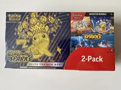 Pokemon TCG Surging Sparks ETB and Booster Bundle Costco SEALED ENGLISH - Image 1
