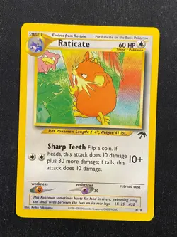 Raticate - 6/18 Southern Islands (Pokemon) Non Holo - Image 1