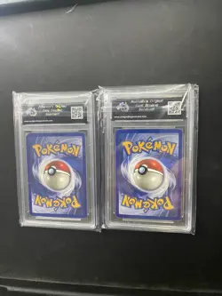 Pokemon TCG Horsea Fossil 49 Regular 1st Edition Common CGA 8 - Image 2