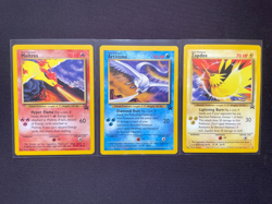 Pokemon WOTC Promo x3 - Moltres 21 Articuno 22 Zapdos 23 Kimura Corrected - Image 1