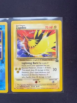 Pokemon WOTC Promo x3 - Moltres 21 Articuno 22 Zapdos 23 Kimura Corrected - Image 4