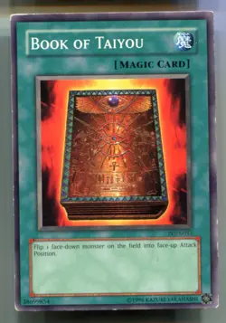 Yu-Gi-Oh! PLAYED/POOR Book of Taiyou Common englisch Buch von Tiayou - Image 1