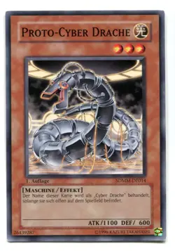 Yu-Gi-Oh! PRoto Cyber Drache Common SDMM-DE014 - Image 1