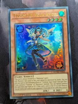 Yu-Gi-Oh! MZTM-EN026 - Trickstar Aqua Angel - 1st edition - Ultra Rare - Image 1