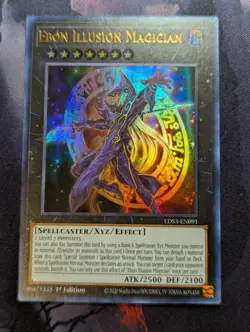 LDS3-EN091 Ebon Illusion Magician Ultra Rare Yugioh TCG - Any Color NM - Image 1