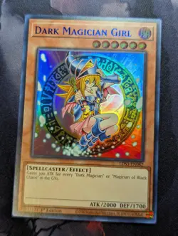 Dark Magician Girl - LDS3-EN082 - BLUE Ultra Rare - 1st Edition Yugioh - Image 1