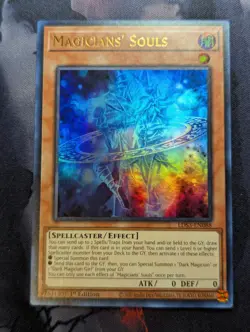 YUGIOH LDS3-EN088 Magicians' Souls Ultra Rare 1st Edition NM - Any Color - Image 1