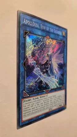 Yugioh Apollousa, Bow of the Goddess RA02 EN040 Secret Rare 1st ED - Image 3