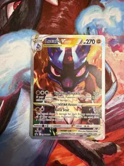 Lucario VSTAR SWSH291 SWSH: Sword & Shield Promo Card Holo NM - Image 1