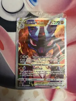 Lucario VSTAR SWSH291 SWSH: Sword & Shield Promo Card Holo Sealed NM - Image 1