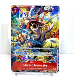 Edward Newgate Alt Art SR ST15-002 One Piece TCG PRB-02 NM - Image 1