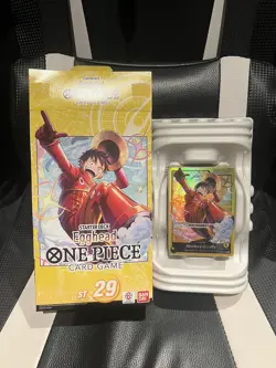 One Piece CCG Egghead Starter Deck 29 Egghead ST29 Deck Brick NO PACK - Image 1