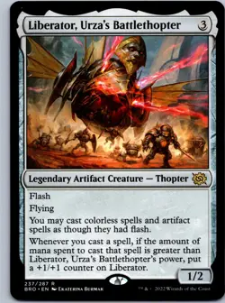 Liberator, Urza's Battlethopter - Promo Pack: The Brothers' War - R 237 NM - Image 1