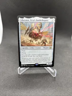 ***Liberator, Urza's Battlethopter***MTG The Brothers' War RARE - Image 1