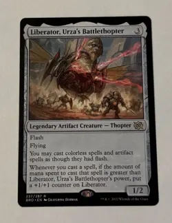 MTG Liberator, Urza's Battlethopter - The Brothers’ War LP - Image 1