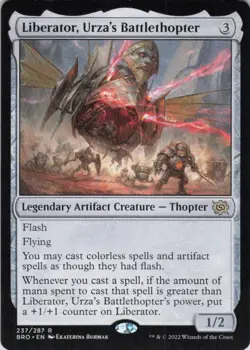 MTG Liberator, Urza's Battlethopter (237) | NM | The Brothers' War {BRO} - Image 1
