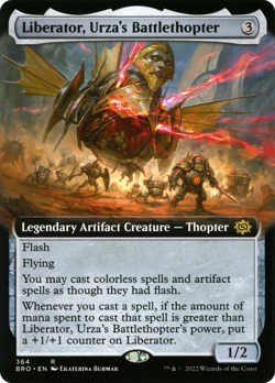 Liberator, Urza's Battlethopter (REGULAR) x1 - MTG The Brothers' War BRO #364 - Image 1