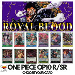 Choose Your Card One Piece OP10 Royal Blood Rare & SR English Near Mint - Image 1