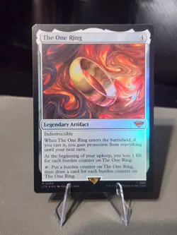 The One Ring Universes Beyond: the Lord of the Rings: Tales of Middle-Earth Foil - Image 1