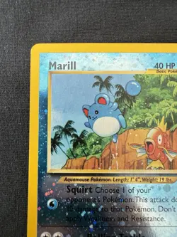 Marill Southern Islands 11/18 Reverse Holo Pokemon TCG - Image 4